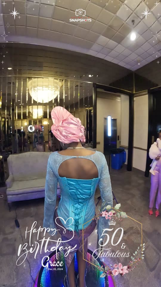 50th birthday 360 video booth